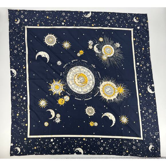 Chicos Womens Astrology Long Sleeve Top and Large Silk Scarf Set Chico's Size 2 - Picture 7 of 11